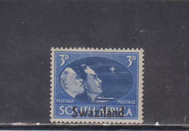 Swaziland :  1945 - Mlh  - Scott #  40  Overprinted