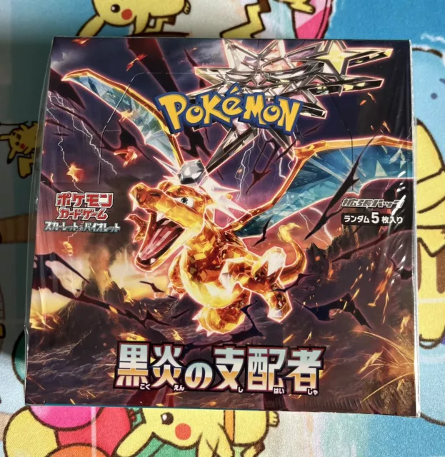DISPLAY BOX CARD Pokemon Ruler Of The Black Flame SV3 Neuf & Sous Blister EUR 85,99 PicClick FR