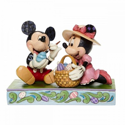 Multicolore Resina Disney Tradition Minni che Arrossisce Minifigurina 4 x 4 x 10 cm 