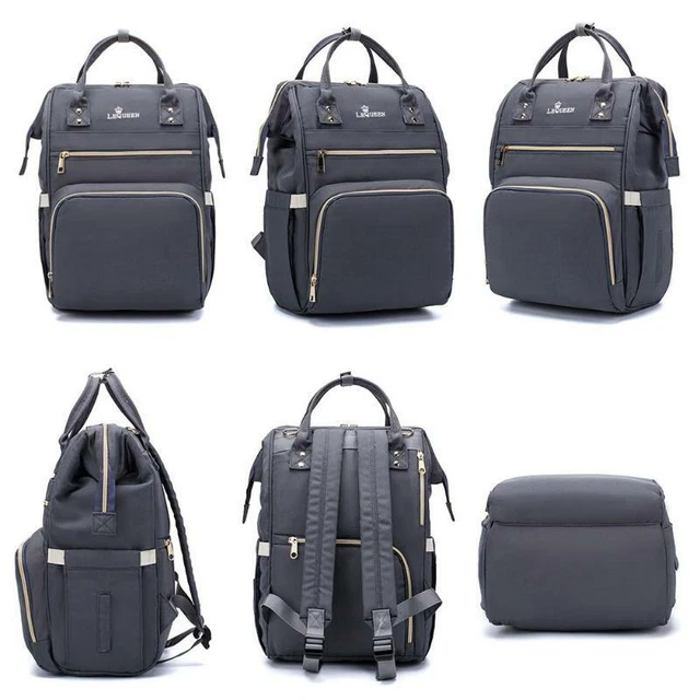 New Diaper Bag Maternity Nappy Backpack Large Capacity Outdoor Travel Backpack
