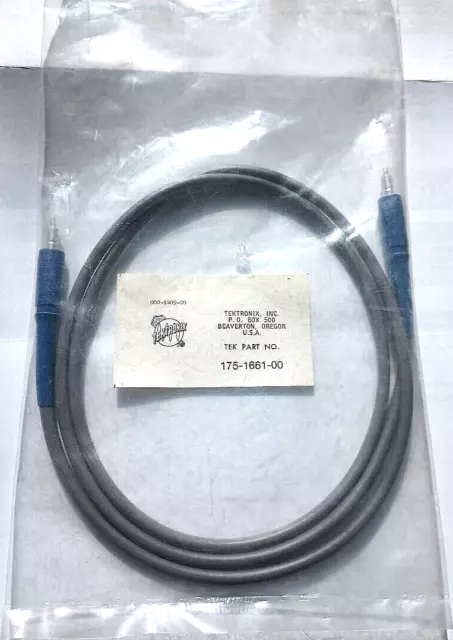 Tektronix Coax Probe Cable Assy RF 39 Ohm 175-1661-00 For Probes here listed NEW 2