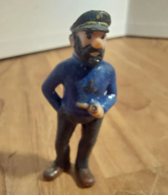 Lot Figurines Tintin Heimo – Édition Lombard – 1974 – Occasion (Bon état) – Sans Pixi
