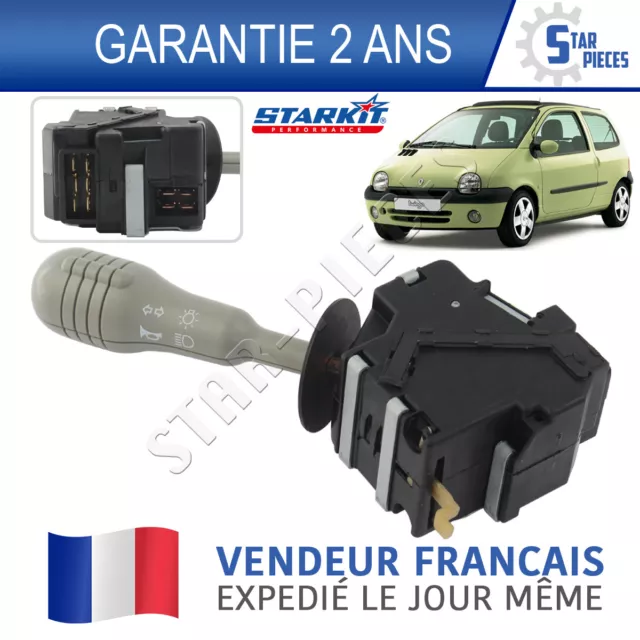 Commodo phare clignotant klaxon Renault Twingo 1 couleur gris 7701046629 251298