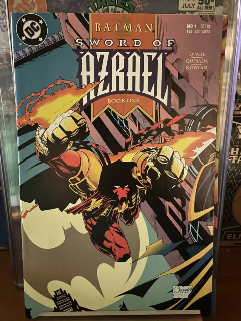 DC Comic Book Batman Sword of Azrael Book 1 Vintage 1992