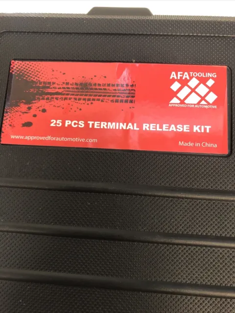  AFA Tooling Universal Terminal Removal Kit (25 PCS