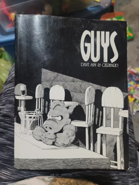 "GUYS" Aardvark-Vanahiem Cerebus- Book 11, 1st printing autographed #996/1500