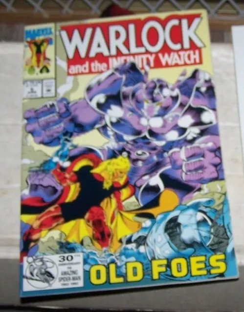 Warlock and the Infinity Watch #5 1992, Marvel adam warlock infinity gems