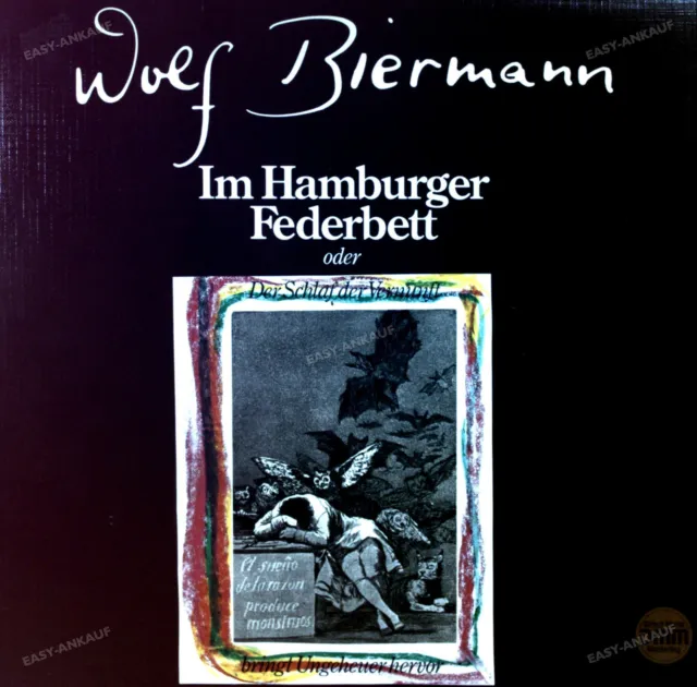 Wolf Biermann - Im Hamburger Federbett (Oder Der Schlaf Der.. LP (VG+/VG+) '
