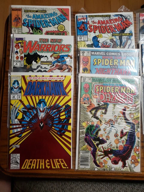 Lot of 9 Various Marvel Comics