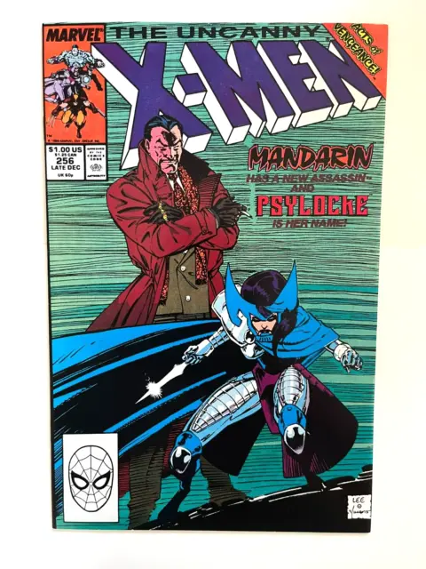 Uncanny X-Men 256 VF/NM 1st AppearanceNew Psylocke, Jim Lee Chris Claremont 1988