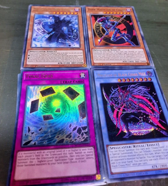 YUGIOH DARK MAGICIAN Deck 40 cards main + 6 Extra deck 43.19 - PicClick UK