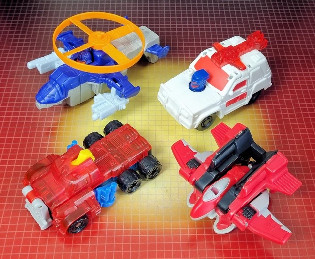 VINTAGE MCDONALD'S HAPPY Meal Hasbro Transformers Armada Complete Set