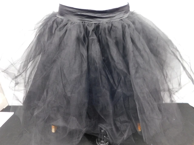 Dance Costume Balera  Large Adult  Black  Skirt Elastic Nylon