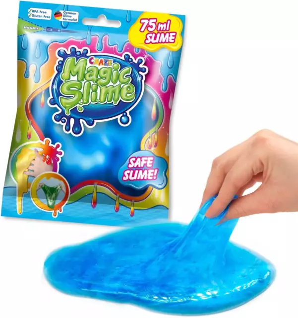 Magic Slime Foilbag 75 ml | Bunter Schleim Für Kinder | Magischer Kinderschleim