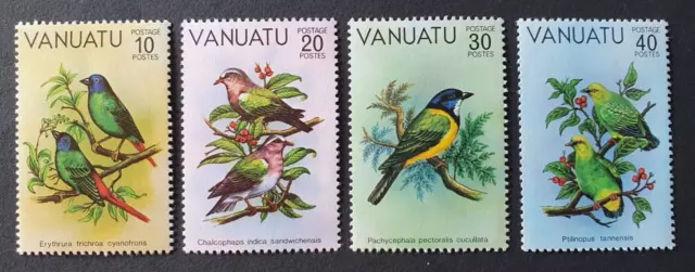 1981 Vanuatu Set Animals Birds Vf Mnh