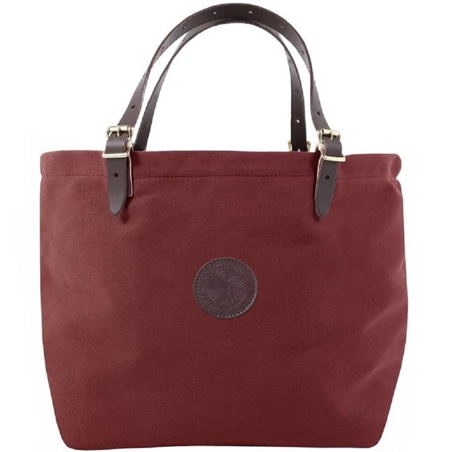 New Duluth Pack Standard Market Tote - Burgundy