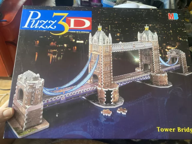 vliegtuigen hoofdstad rollen MB PUZZ-3D LONDON Tower Bridge 3D Puzzle 819 Pieces £14.00 - PicClick UK