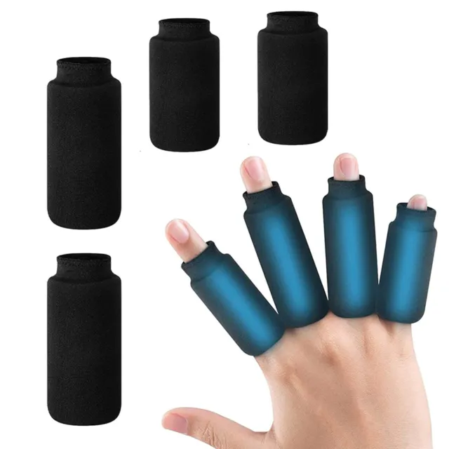 Finger Ice Sleeves | 4 Finger Ice Pack Wrap Lasting Cold Compress Reusable Sleev