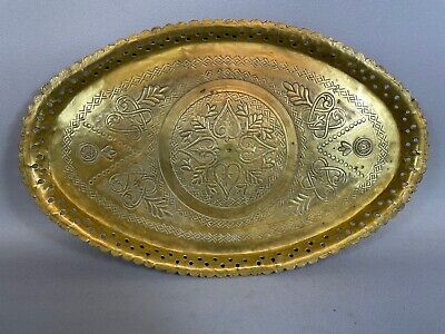 210609 - Rare Old Islamic serving tray from Harar - Ethiopia