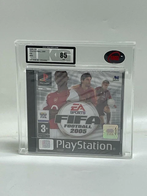 New & Sealed Sony Playstation PS1 FIFA FOOTBALL 2005 PAL UKG not VGA Grade 85NM!