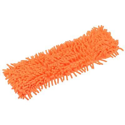 Chenille Microfiber Mop Replacement Heads 39x12cm Floor Cleaning Pads, Orange