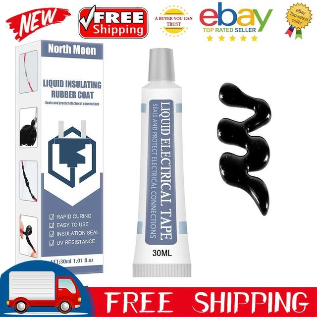 Electronic Sealing Insulation Glue Waterproof Liquid Sealant (Black 30ml)