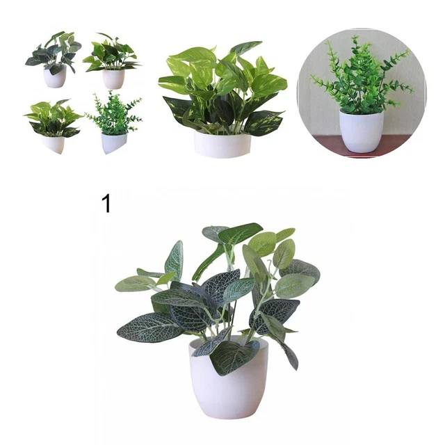 Planta de hoja caduca artificial decoración respetuosa con el medio ambiente CUERDA DE HILO RASGADO