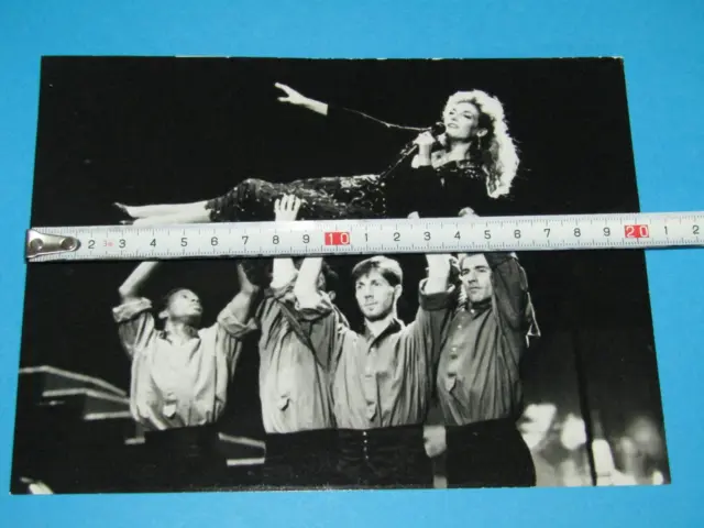 Ute Lemper 1987 (Tänzerin, Sängerin, Schauspielerin) Promo Press Photo Foto 20,3 2