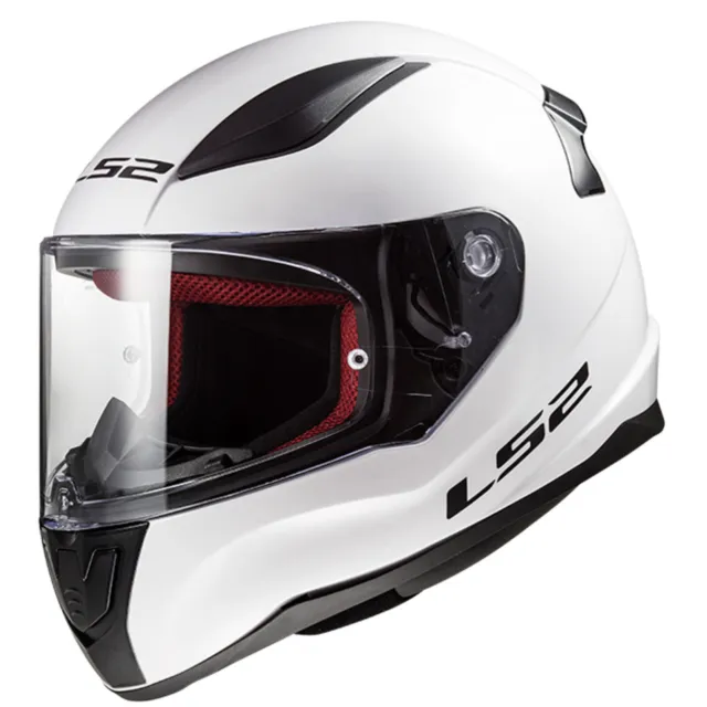 LS2 FF353 Rapid MINI Ninos casco integral motocicleta touring Racing Crash blanc