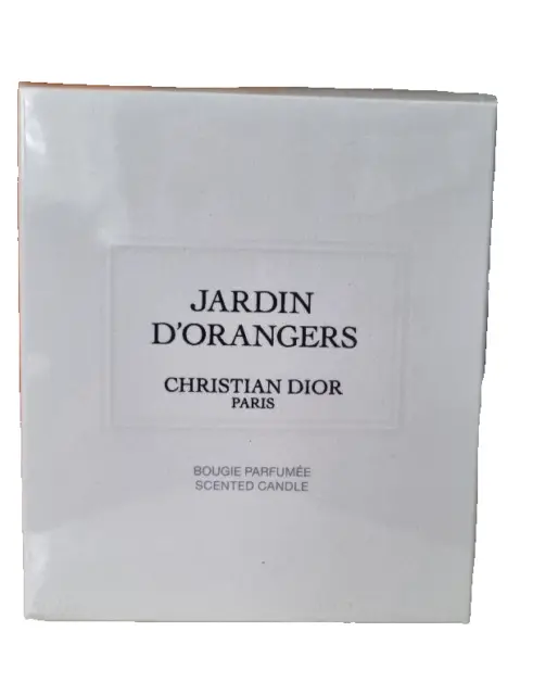 CHRISTIAN DIOR " JARDIN D'ORANGERS SCENTED CANDLE 250g