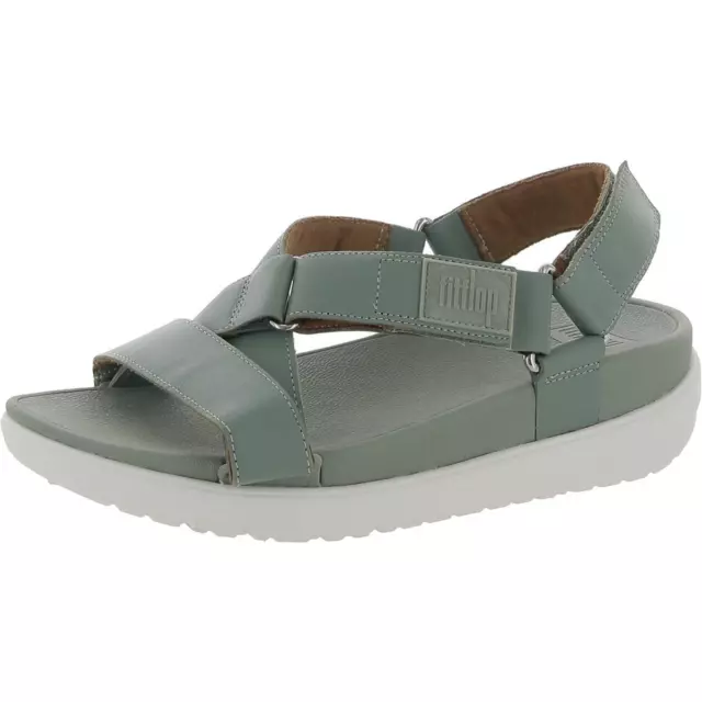 Fitflop Womens LOOSH Leather Wedge Sandals Shoes BHFO 3686