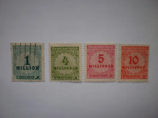 deutsches reich briefmarken sehr selten 1920ern