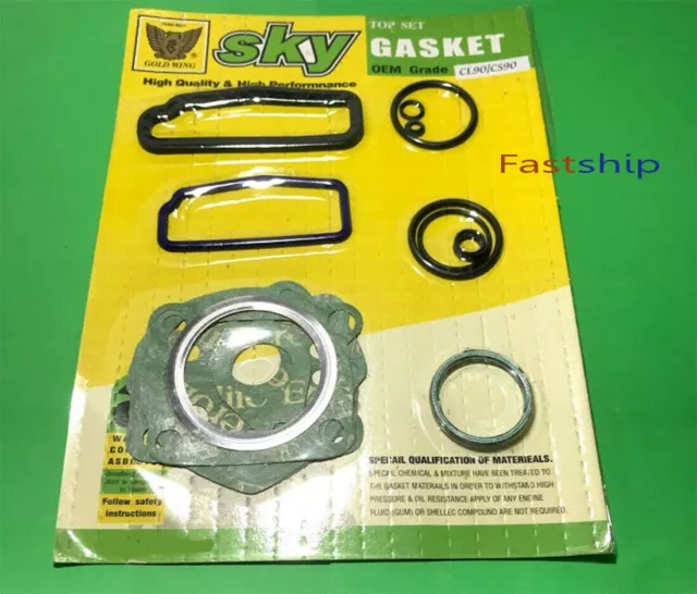 Head Gasket And Seal Set For Honda S90 CS90 CL90 SL90 CT90