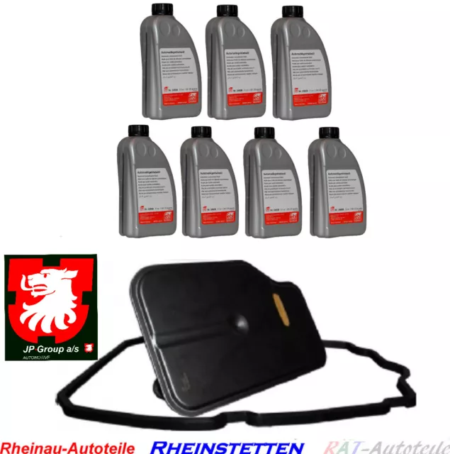 Ölwechsel Set Inspektions-Kit 7G TRONIC Automatikgetriebe 7L ATF ÖL Blau