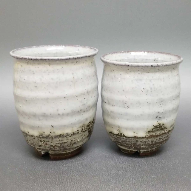 AK51)Japanese Pottery Hagi ware Yunomi/Tea Cup  by Yuuka Matsuo