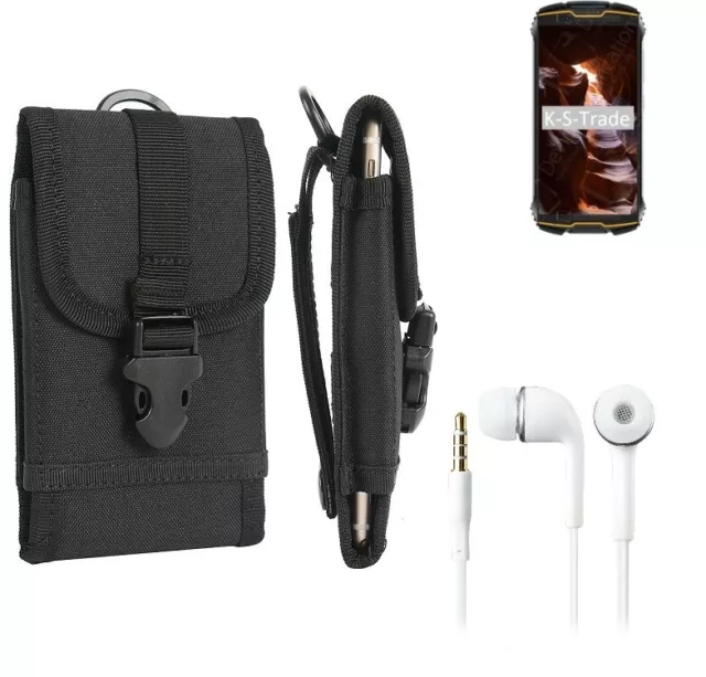 Funda para Cubot King Kong Mini + auriculares cinturón caso cubierta protectora