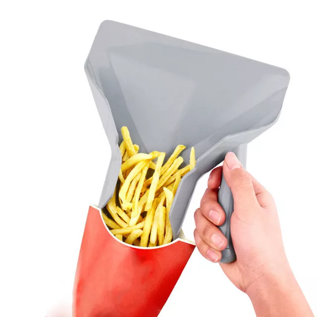 Chip Scoop cibo patatine fritte patatine fritte per uso alimentare pala fritta con HanYEH7