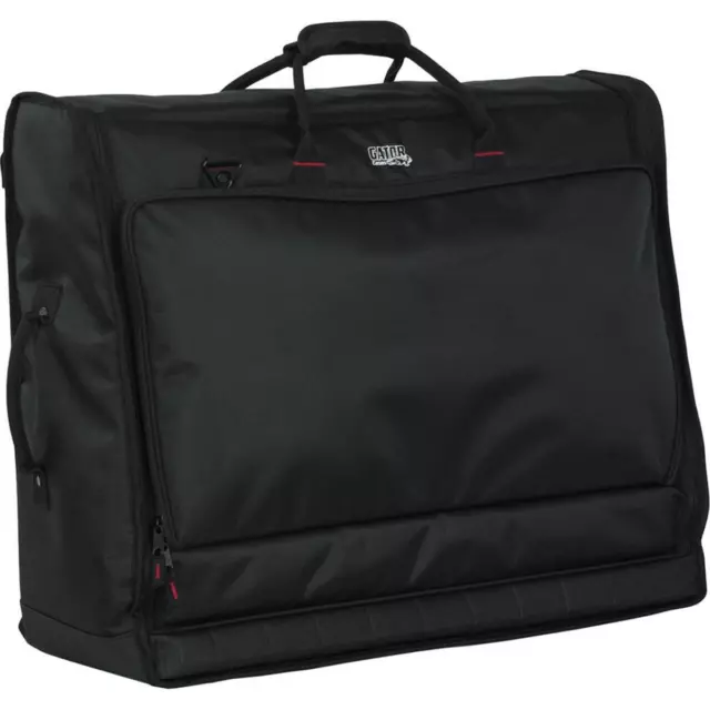 Gator Cases Padded Nylon Carry Bag for Large Format Mixers, 26x21x8.5"