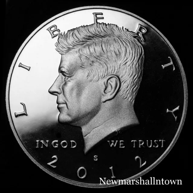 2012 S Kennedy Half Dollar ~ Silver Mint Proof ~ Deep Cameo ~ From US Proof Set