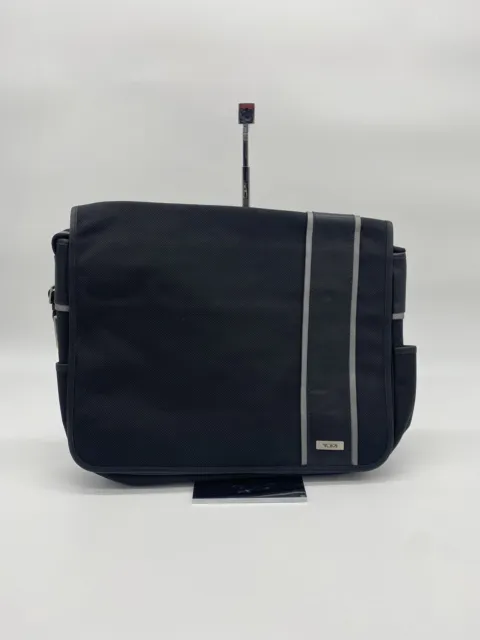 Tumi Elements Ballistic Nylon & Leather Briefcase 15"