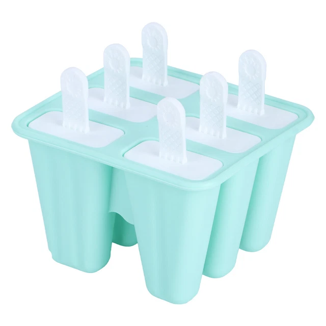 (6 Sticks)Heat Resistance Ice Molds Ice Cream Mold Popsicle Molds Set For YA