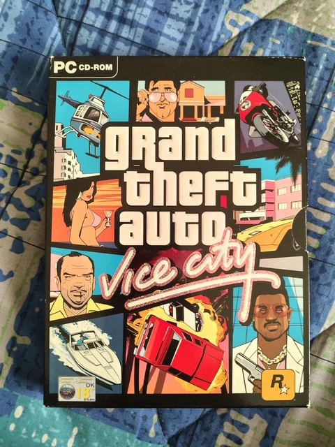 Pc Ita Gta Grand Theft Auto Vice City Completo Di Manuale E Poster Ediz Speciale