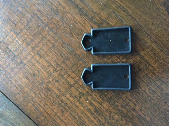 Pininfarina badge bases pair Lancia Montecarlo Scorpion Alfa Spider Ferrari