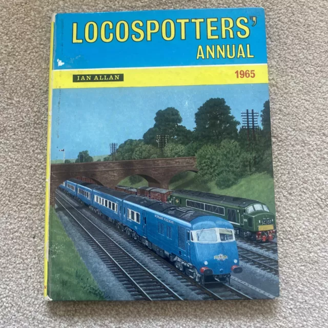 Locospotters Annual For 1965 Ian Allan Hb Good Condition