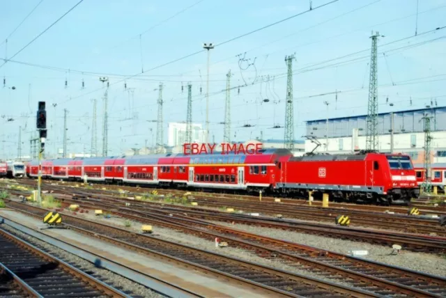 Photo  German Rly -  Db Adtranz Class 146.1 Bo-Bo No.146 245  At Frankfut