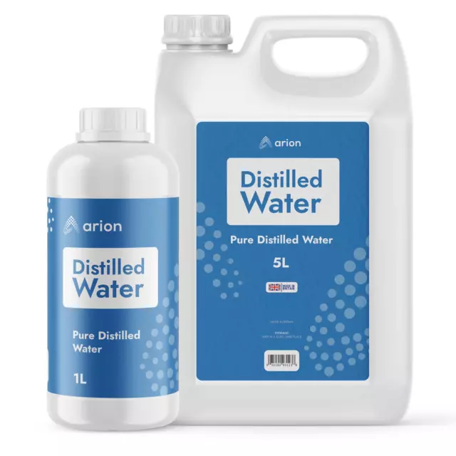 1L, 5L, 10L, 20L, 25L WINSTONS DISTILLED WATER - Pure Distilled H20 Food Grade