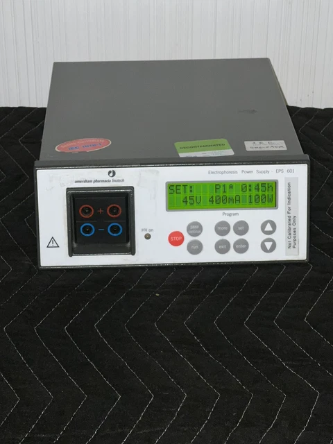 GE Pharmacia Amersham Electrophoresis Power Supply EPS 601