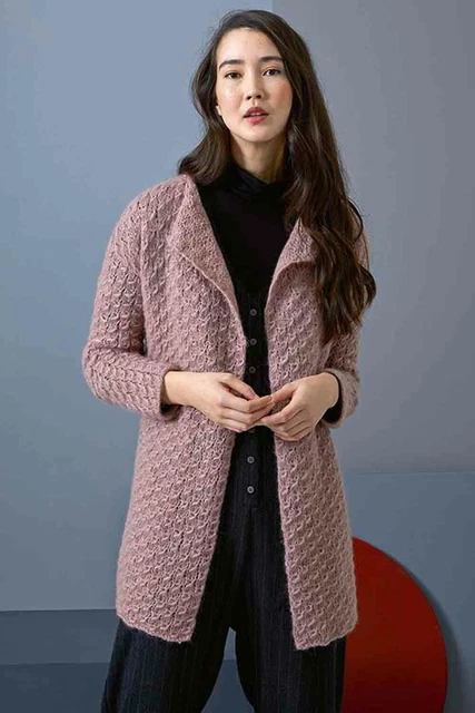 Giacca - Lang Yarns Malou Luce - Pacchetto modello maglia con Creazione di