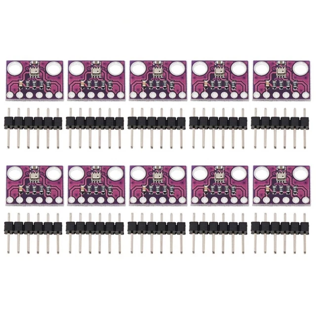 MóDulo De Sensor De Presión BaroméTrica De Temperatura Digital De 15 Piezas Bmp280 5v Tablero De Presion Atmosferica Con Sensor De Temperatura