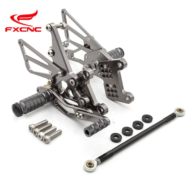 For Speed Triple T509 T595 955i 1050 2002-2010 Rearsets Footrests Footpegs Pedal